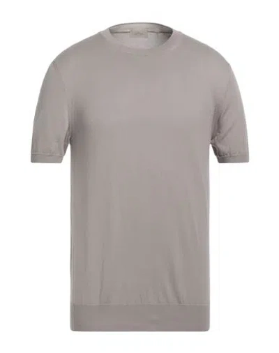 Altea Man Sweater Light Grey Size L Cotton