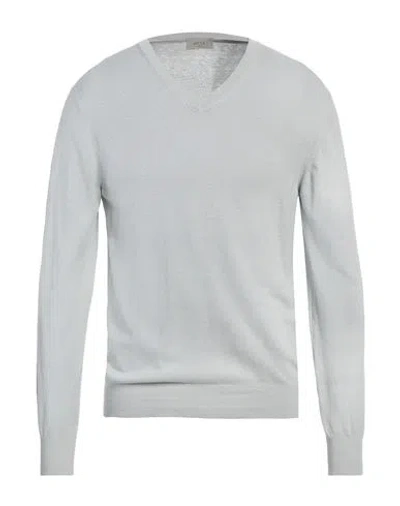 Altea Man Sweater Light Grey Size S Linen, Cotton