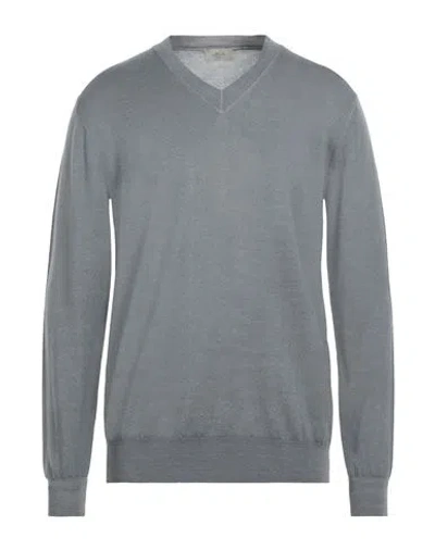 Altea Man Sweater Light Grey Size Xl Virgin Wool In Grey