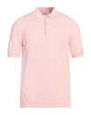 Altea Man Sweater Pink Size M Cotton In Pink