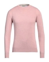 Altea Man Sweater Light Pink Size S Cotton