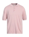 Altea Man Sweater Light Pink Size Xl Linen, Cotton