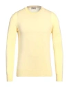 Altea Man Sweater Light Yellow Size L Cotton