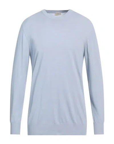 Altea Man Sweater Sky Blue Size Xxl Cotton