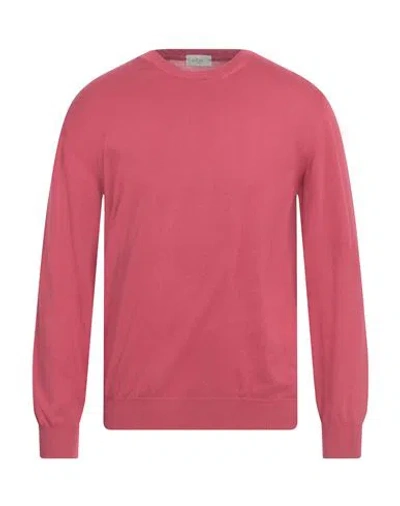 Altea Man Sweater Magenta Size M Cotton