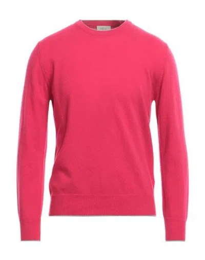 Altea Man Sweater Magenta Size S Virgin Wool