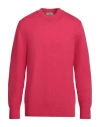 Altea Man Sweater Magenta Size Xxl Virgin Wool In Magenta