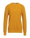 Altea Man Sweater Marigold Size Xs Virgin Wool In Yellow