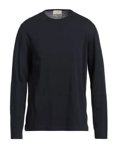 Altea Man Sweater Midnight Blue Size 48 Cotton