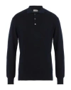 Altea Man Sweater Midnight Blue Size Xl Virgin Wool In Blue