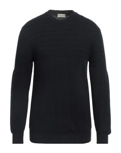 Altea Man Sweater Midnight Blue Size L Virgin Wool
