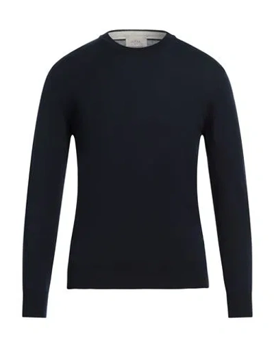Altea Man Sweater Midnight Blue Size M Cotton