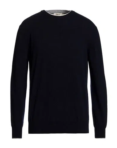 Altea Man Sweater Midnight Blue Size Xxl Virgin Wool