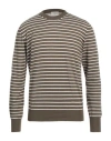 Altea Man Sweater Military Green Size L Cotton