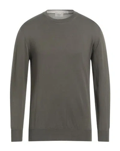 Altea Man Sweater Military Green Size L Cotton