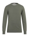 Altea Man Sweater Military Green Size Xxl Linen, Cotton