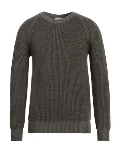Altea Man Sweater Military Green Size L Virgin Wool
