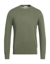 Altea Man Sweater Military Green Size S Cotton