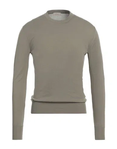 Altea Man Sweater Military Green Size S Lyocell, Cotton
