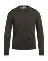Altea Man Sweater Military Green Size S Virgin Wool