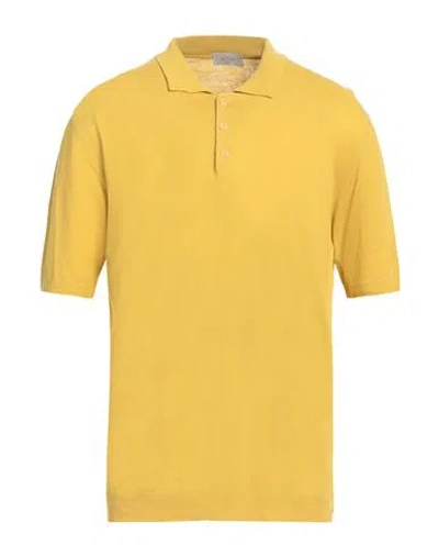 Altea Man Sweater Mustard Size Xxl Linen, Cotton In Yellow