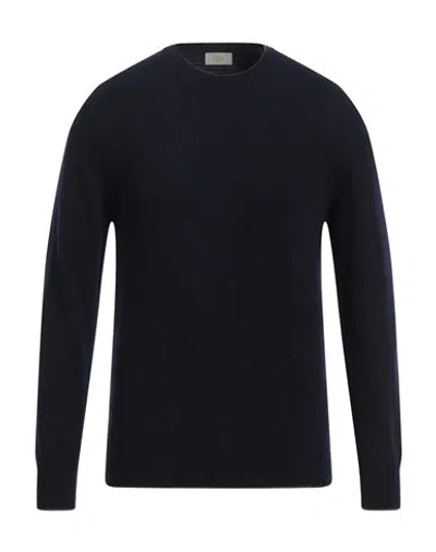 Altea Man Sweater Navy Blue Size M Virgin Wool