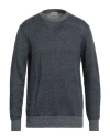 Altea Man Sweater Navy Size S Linen