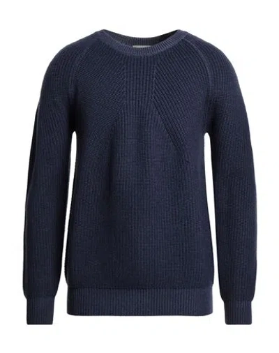 Altea Man Sweater Navy Size L Virgin Wool