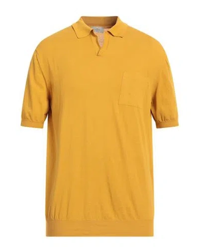 Altea Man Sweater Ocher Size Xxl Cotton In Yellow