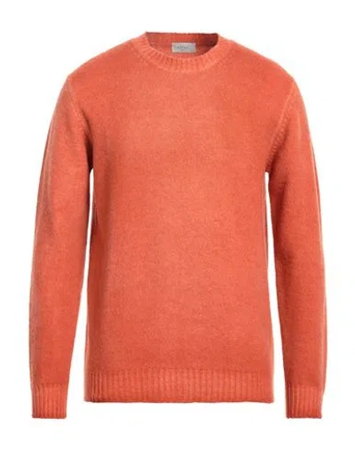 Altea Man Sweater Orange Size L Virgin Wool