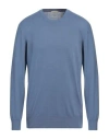Altea Man Turtleneck Slate Blue Size Xxl Virgin Wool