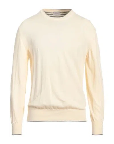 Altea Man Sweater Pastel Yellow Size L Cotton