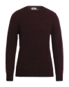 Altea Man Sweater Plum Size L Alpaca Wool, Polyamide, Wool In Purple