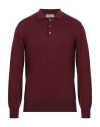 Altea Man Sweater Plum Size L Virgin Wool In Purple