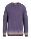 Altea Man Sweater Purple Size Xl Virgin Wool, Cashmere