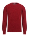 Altea Man Sweater Red Size L Virgin Wool, Cashmere