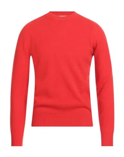 Altea Man Sweater Red Size M Virgin Wool