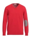 Altea Man Sweater Red Size Xl Virgin Wool