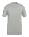 Altea Man Sweater Sage Green Size M Cotton