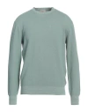 Altea Man Sweater Sage Green Size L Linen, Cotton