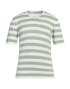 Altea Man Sweater Sage Green Size S Cotton, Silk