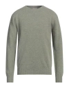 Altea Man Sweater Sage Green Size Xl Virgin Wool In Sage Green