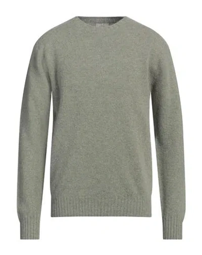 ALTEA ALTEA MAN SWEATER SAGE GREEN SIZE XL VIRGIN WOOL