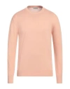 Altea Man Sweater Salmon Pink Size L Lyocell, Cotton