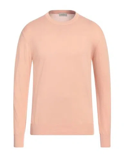 Altea Man Sweater Salmon Pink Size L Lyocell, Cotton
