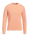 Altea Man Sweater Salmon Pink Size M Cotton