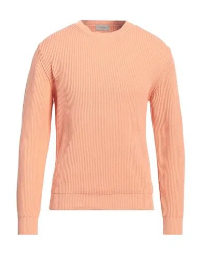 Altea Man Sweater Salmon Pink Size M Cotton