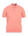 Altea Man Sweater Salmon Pink Size S Cotton