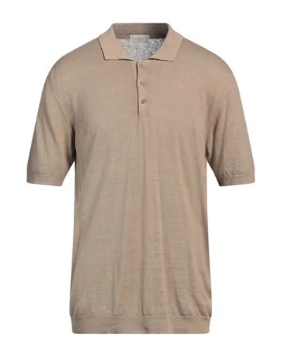 Altea Man Sweater Sand Size Xxl Linen, Cotton