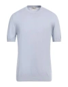 Altea Man Sweater Sky Blue Size Xl Linen, Cotton